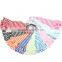 Wholesale Triple Stripe Ruffle Pants 100% Cotton Girls Leggings Pants Boutique Pants