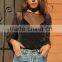 Runwaylover 111 2017 Ladies Sexy Long Sleeve Transparent Blouse