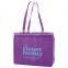 Standard Non-Woven Tote Bag - features 28" reinforced handles, side and bottom gusset and comes with your logo.