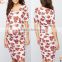Office maternity clothing womens floral print dresses