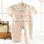 2017 Summer newborn baby 100% organic cotton soft gift set infant clothes set