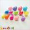 10mm Orange Triangle Nose Safety Plastic Nose Stuffed Cat Nose Craft Toy