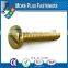 Made in Taiwan Slotted Phillips Pozi Pan Cheese Head Machine Screw Brass Material Stainless Steel Carbon Steel
