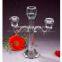 crystal candleholder/ crystal candlestick