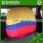 Hot selling sublimation printed football game promotional gifts car hood cover flag