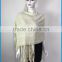 High fashion ladies' and women's fashion acrylic knit scarf and shawl 2016