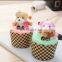 Cute Bear Style Fibre Towel Box Face Towel Party Wedding Gift For Guest