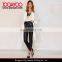 Women Vintage Slim Fit Black Vegan Leather Cool Confusion Skinny Moto Pants