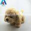 soft long plush stuffed toy green pv plush dog for promotion gifts