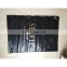 Hot sell adhesive black courier plastic mail bag poly custom mailing bags with shiny gold logo