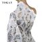 New fashion african handcut double organza lace fabric for wedding