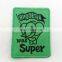 Wholesale design embroidrery patch jeans embroidery textile badge