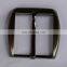 Fashion custom polished brushed metal pin buckle/leather belt watch strap buckle
