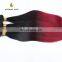 3 bundles red brazilian hair weave