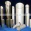 Stainless steel 304 pipes for food industry, construction, upholstery and industry instrument shower curtain rigid