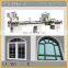 China cheap price manual aluminum and PVC window double head cutting saw price