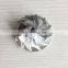 K04 36.00/49.97mm 5304-123-2018 6+6 Blades High Performance Turbo Milling/aluminum 2618/billet Compressor Wheel