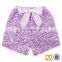 Baby Girl Lavender Sparkle Shorts Girl Glitter Pants Kids Sequin Shorts Wholesale