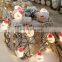 Quality Led christmas fairy string lights decoration arden home party Xmas santa decorative holiday lighting factory night light