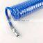 PU PA PE material pneumatic air compressor spiral tube hose