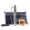 brushless permanent submersible solar water pump set