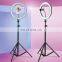 10" led ring light mobile phone camera Video photography tripod stand with selfie ring light