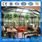 Curve glass sun rooms/glass sunroom/aluminum extrusion sunroom