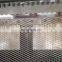 Flattened expanded metal mesh for walk platforms