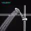 Plastic Bathroom Handheld Chrome 5 functional Round ABS Shower Head