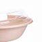 16oz (D155) 100% biodegradable sugarcane pulp round bowls disposable bagasse round bowls
