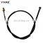 Good quality auto accessories front cg125 motorcycle brake cable with fitting end