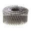 High Quality Smooth, Ring, Screw Galvanized or painted Coil Nails