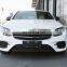 3 штуки/набор передний губник из углепластика для Mercedes Ben z W213 E-Class W213 E43 AMG Sport Sedan 2017 - 2018 годов