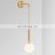 Long Tube Glass Wall Lamp Decorative Lamps For Home Restaurant Indoor Lighting Converted Up And Down