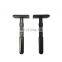 Shaver Non-disposable Straight Shaving Razor Rose Gold Blank Blade Double Edge Classic High Quality Female Single Blade Matte