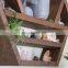 Geometric Honeycomb Hexagon Floating Wall Shelves Rustic Wooden Display Shelf for Crystals  Stones Essential Oils