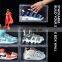 Side Drop open Basketball shoe storage box Plastic display Storage Nike AJ Sneaker showcase shoebox
