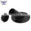 12cm Aluminum Billet Fuel Cell Cap 45 Degree Filler Neck , 12 Bolt Flange fuel filter neck
