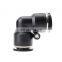 MPV series pneumatic parts 4mm 6mm 8mm 10mm 12mm pu hose connector angle two snorkel L-type push to connect fitting