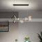 Modern Design Simple Luxury Pendant Lamp Glass Metal Chandelier for Hotel Decoration Ceiling Lighting