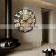 New Technique Home Decor Creative Retro Industrial Style Handmade Bracket Clock Circular Single-Sided Wall Clock