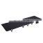 Custom logo color black aluminum outdoor folding bed campsite travel portable folding bed