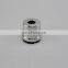 round cylinder metal small save space convenient travel hotel shaving safety razor stand