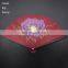 Reasonable Price Custom Handheld Peony Bamboo Fan with Tassels