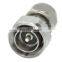 RF Coaxial Connector 4.3/10 4.3-10 Mini Din Male To N Male Adapter
