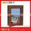 Wooden frame timber design window with grill design