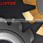 LIVTER Gear Cutting Tools Gear Hob Cutter Module Gear Hob