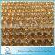 Shiny Garment Decoration Golden Round Rhinestone Crystals Roll