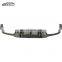 W204 C Class  High Quality Carbon Fiber V Style Rear Diffuser  Bumper Lip For Mercedes Benz W204  C class 20012-2014