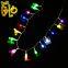 Manufacturers Provide Halloween Jewelry Glow Dark Letter Necklace for Halloween Party